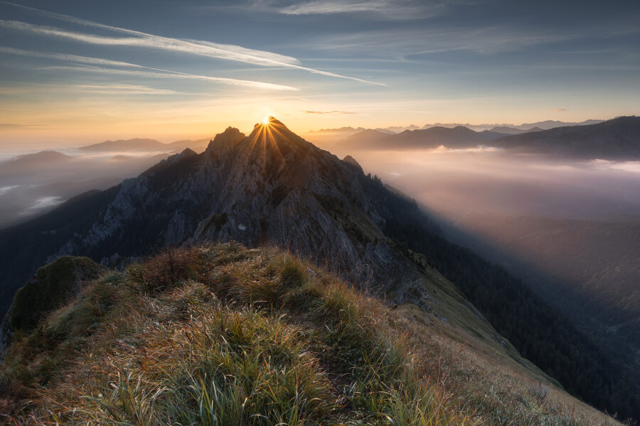 Ein Morgen am Berg